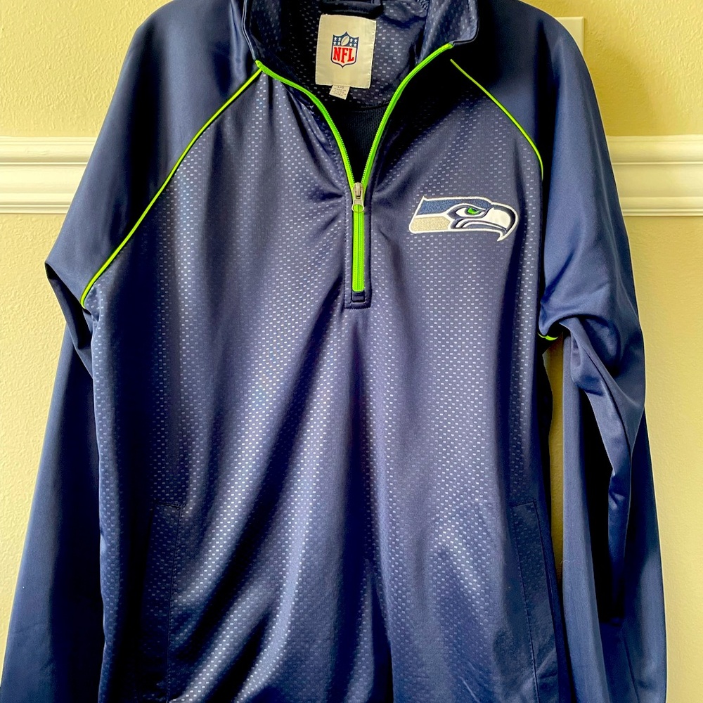 NFL Seahawks Navy Pullover